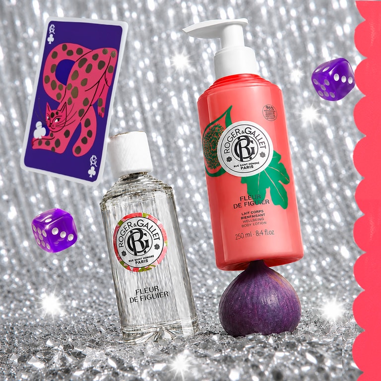 Fleur de Figuier Cofre de Navidad agua perfumada bienestar + leche corporal bienestar