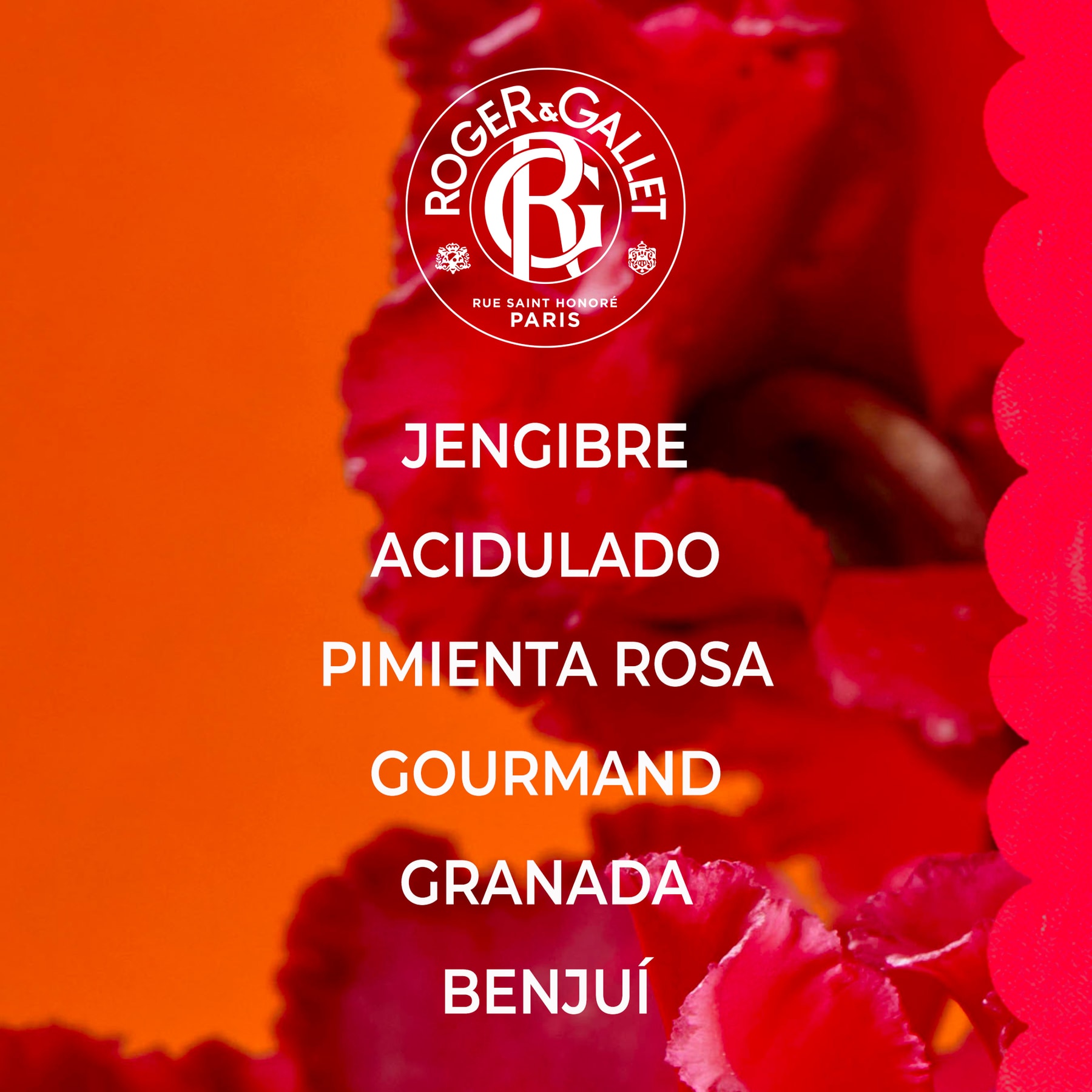 Gingembre Rouge Agua Perfumada Bienestar