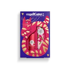Gingembre Rouge Cofre de Navidad bálsamo labial sublimador + crema de manos bienestar