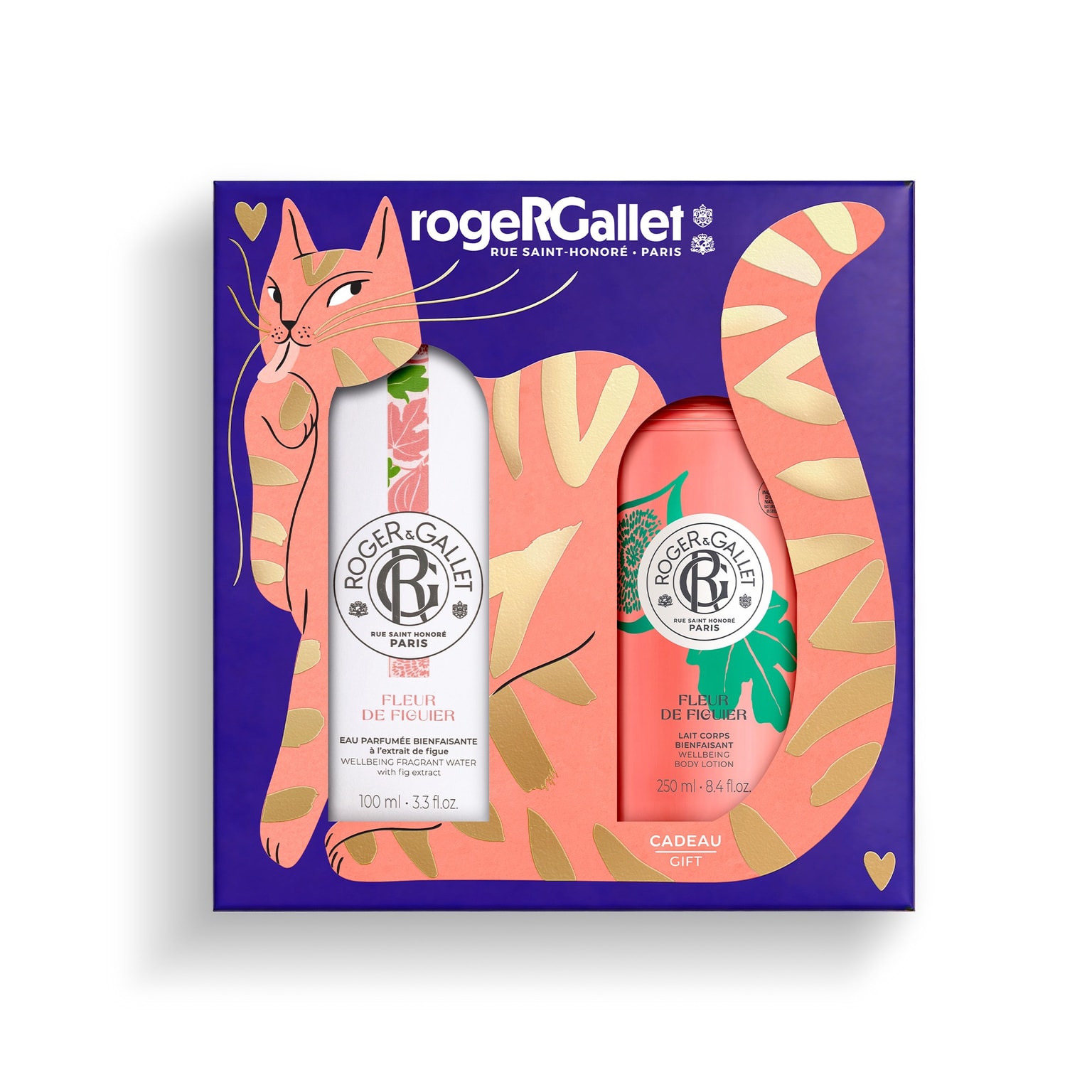 Fleur de Figuier Cofre de Navidad agua perfumada bienestar + leche corporal bienestar