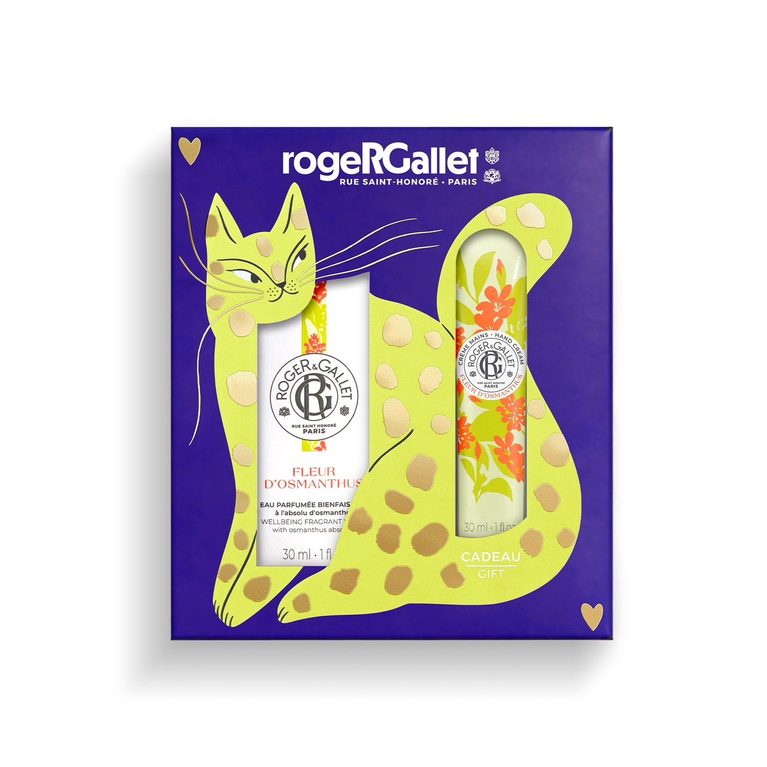 Fleur d'Osmanthus Cofre de Navidad agua perfumada bienestar + crema de manos bienestar